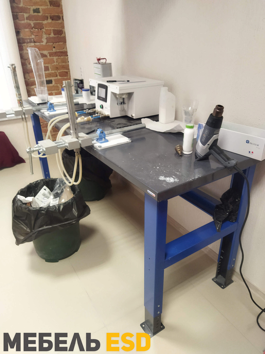 PLC 10.0 Стол металлический промышленный 1000х700 мм